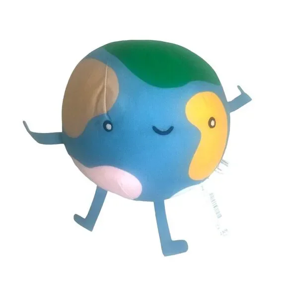 IKEA AFTONSPARV Collection Kids Soft Toy Earth Ball - Multicolor 7 ¾‎ " - Picture 2 of 7